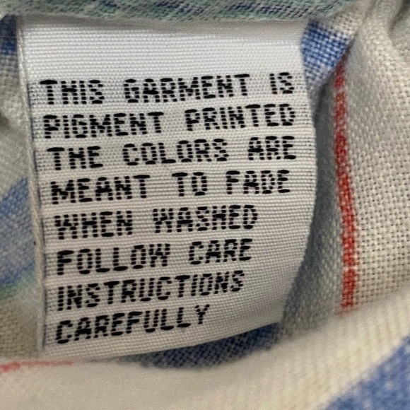 Tommy Bahama Striped Long Sleeve Button Front Linen Shirt Size Large - Picture 13 of 13